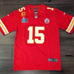 Patrick Mahomes #15 Kansas City Chiefs Red Bowl Jersey